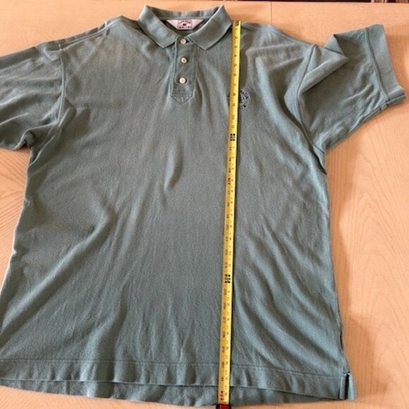 Cutter & Buck Men's Polo Golf Shirt Bethpage State Park Black Course XL Green - Picture 6 of 6